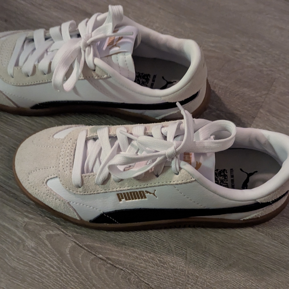 Puma Kids Sneakers White and Black